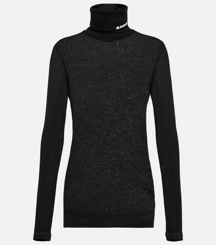 Jil Sander Logo turtleneck sweater - Jil Sander - Modalova