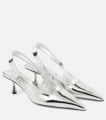 Pumps slingback Amel in pelle metallizzata - Jimmy Choo - Modalova
