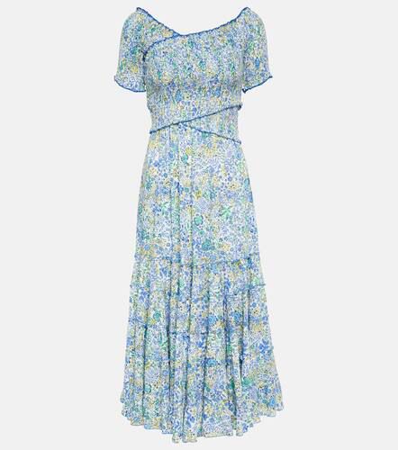 Soledad floral midi dress - Poupette St Barth - Modalova