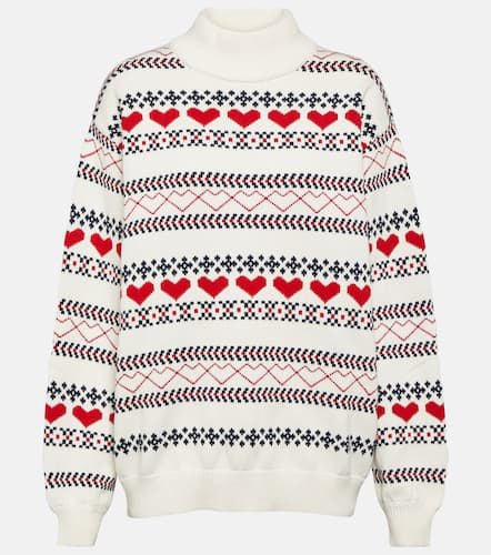 St Moritz Clementine intarsia cotton sweater - The Upside - Modalova