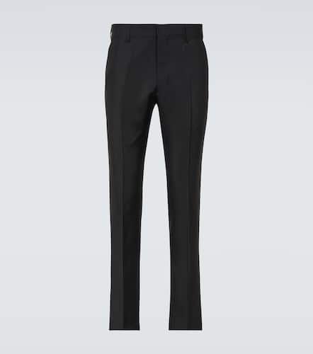 Mohair and wool straight pants - Ami Paris - Modalova