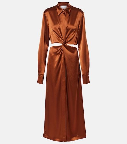 Galvan Abito midi Hock in satin - Galvan - Modalova