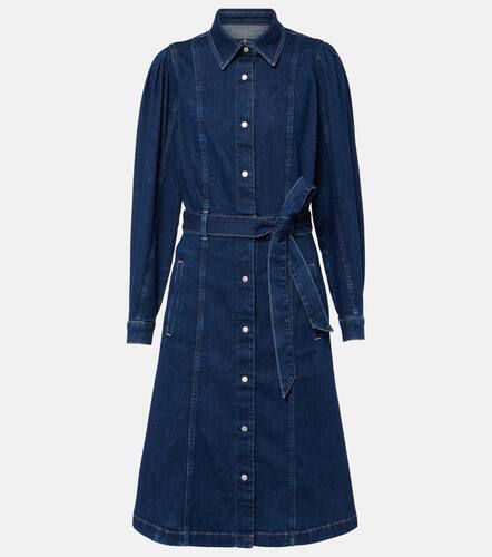 For All Mankind Denim midi dress - 7 For All Mankind - Modalova