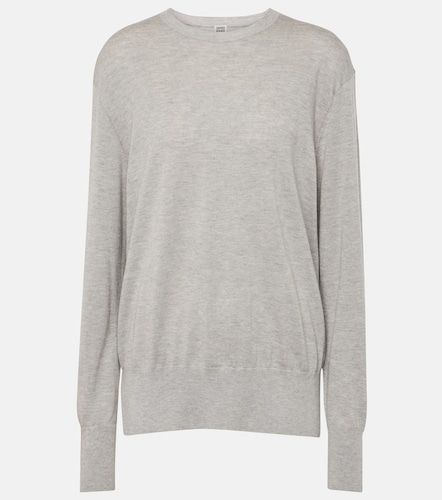 Pullover in misto seta e cashmere - Toteme - Modalova