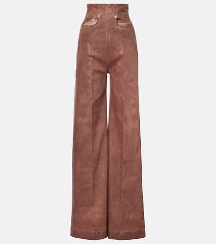 Dirt Cooper high-rise wide-leg jeans - Rick Owens - Modalova