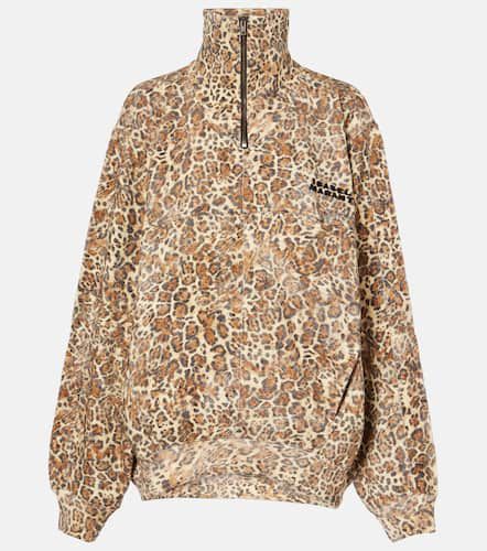 Wilda leopard-print bomber jacket - Isabel Marant - Modalova