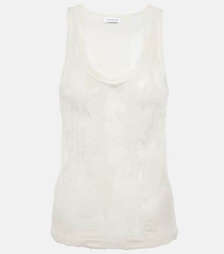 Ejoan cotton-blend tank top - Acne Studios - Modalova