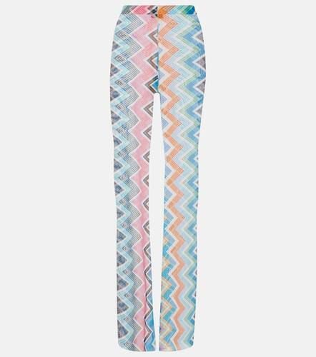 Zig Zag high-rise flared pants - Missoni - Modalova