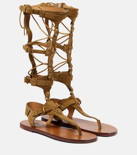 Nensi suede gladiator sandals - Isabel Marant - Modalova