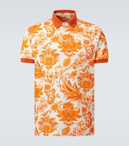 Etro Polo in cotone con stampa - Etro - Modalova