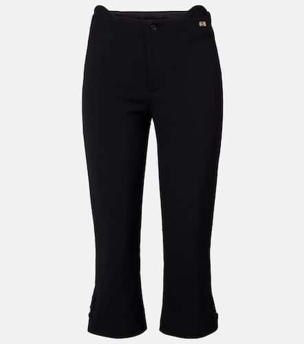 Pantalon raccourci à logo - Victoria Beckham - Modalova
