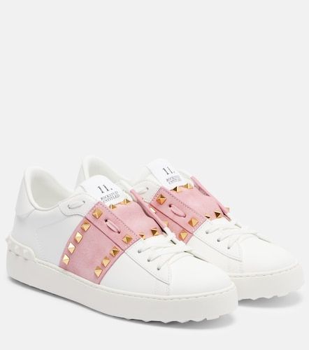 Rockstud Untitled leather sneakers - Valentino Garavani - Modalova