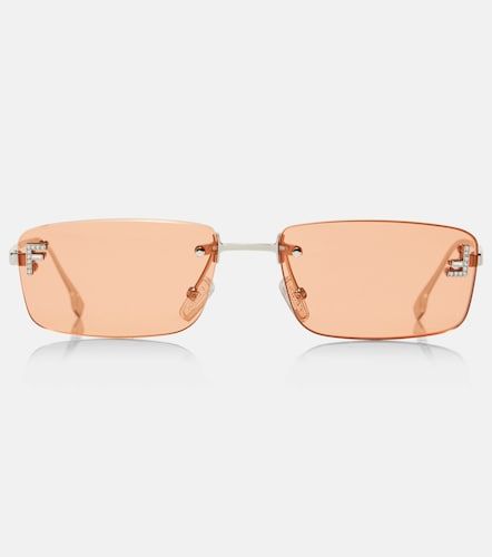 Gafas de sol rectangulares First Crystal - Fendi - Modalova