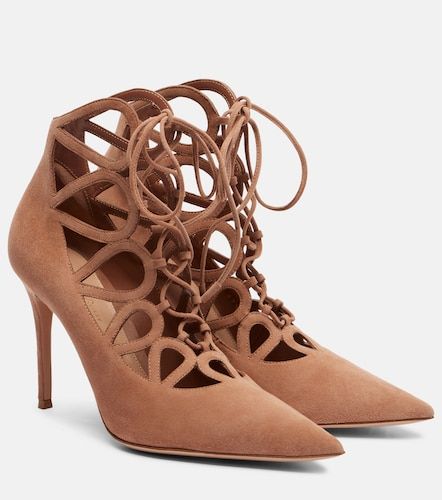 Pumps Pointy 95 in suede - Gianvito Rossi - Modalova