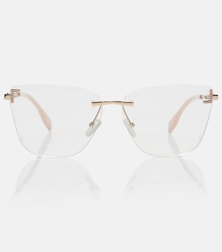 Eckige Brille First Crystal - Fendi - Modalova