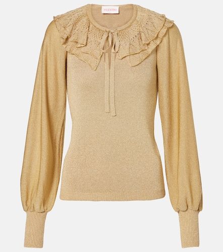 Valentino Pullover aus Lamé - Valentino - Modalova