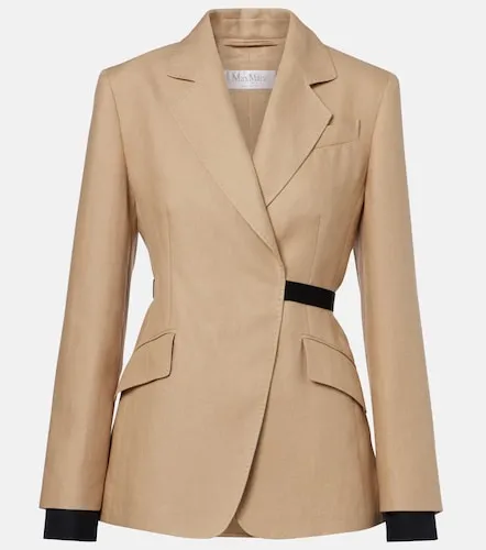 Max Mara Blazer Fionda de lino - Max Mara - Modalova