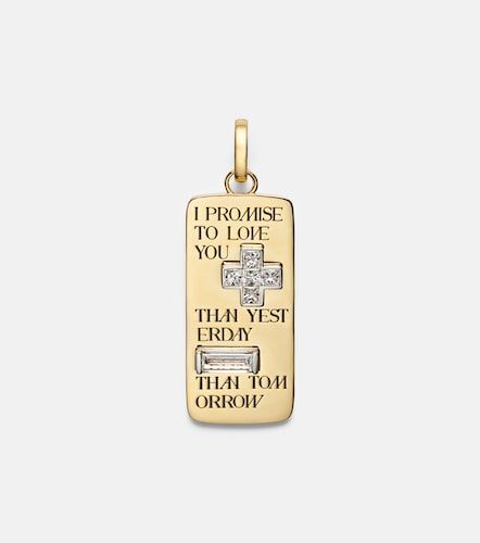 True Love Promise 18kt pendant with diamonds - FoundRae - Modalova