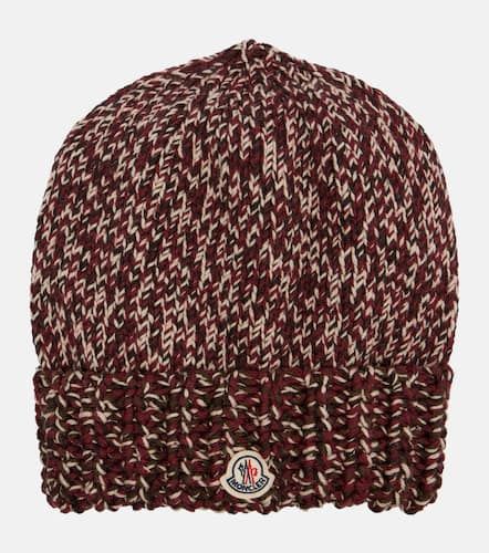 Moulin wool-blend beanie - Moncler - Modalova
