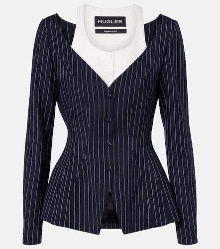 Re/edit Les Salades wool jacket - Mugler - Modalova