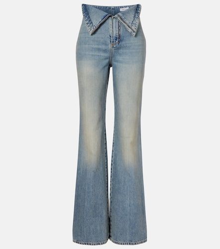 Jeans a gamba larga e vita alta - McQueen - Modalova