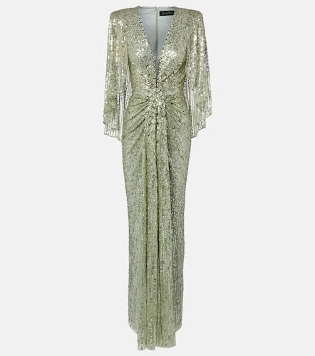 Abito lungo Carrie con cristalli - Jenny Packham - Modalova