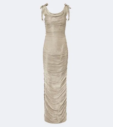 Marmar Halim Pleated taffeta gown - Marmar Halim - Modalova