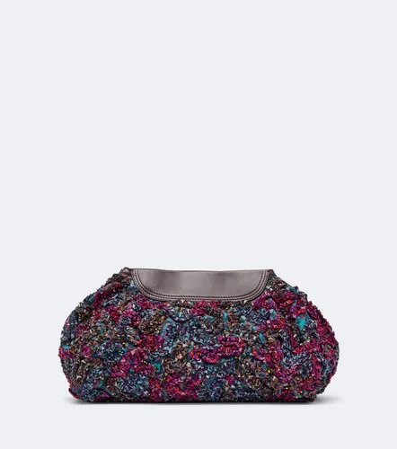 Clutch Small con pelle - Dries Van Noten - Modalova