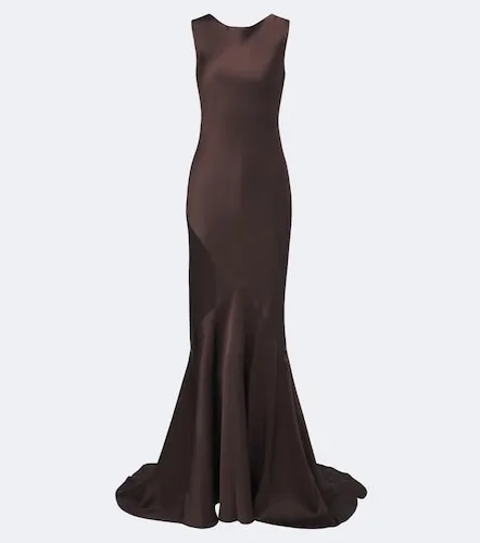 Max Mara Maxikleid aus Satin - Max Mara - Modalova