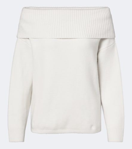 Pullover off-shoulder Sibyl in misto cashmere - Loulou de Saison - Modalova