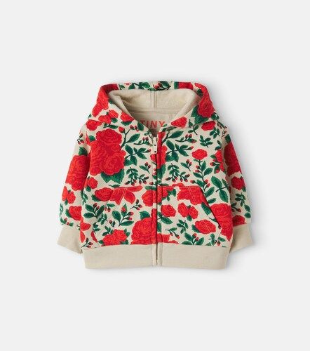 Bebé - Sudadera con capucha de algodón floral - Tinycottons - Modalova