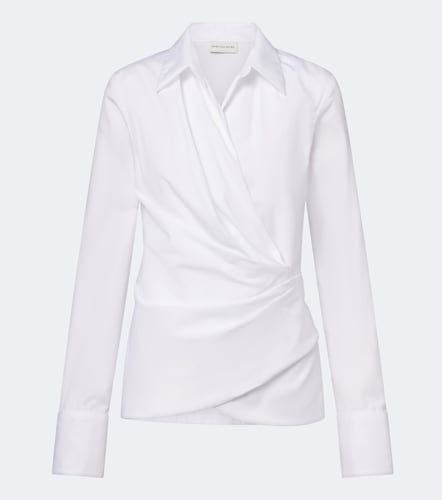Camisa envolvente de popelín de algodón - Dries Van Noten - Modalova