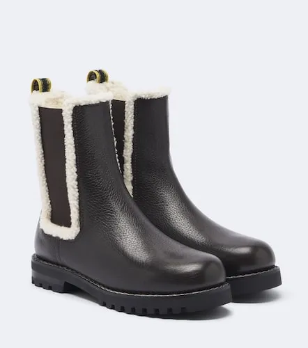 Commando leather Chelsea boots - Fendi - Modalova