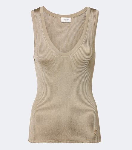 Tanktop Cassandre aus Rippstrick - Saint Laurent - Modalova