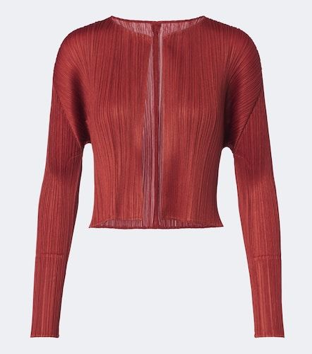 Cárdigan plisado Monthly Colors: September - Pleats Please Issey Miyake - Modalova