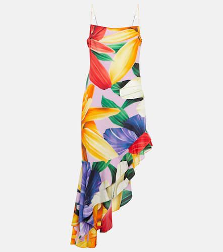 Printed asymmetrical midi dress - Etro - Modalova