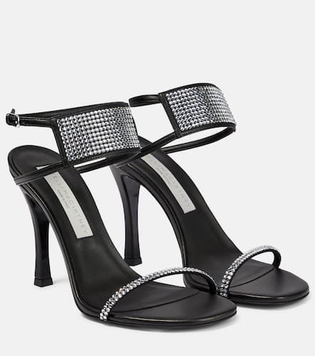 Stella 100 crystal-embellished sandals - Stella McCartney - Modalova