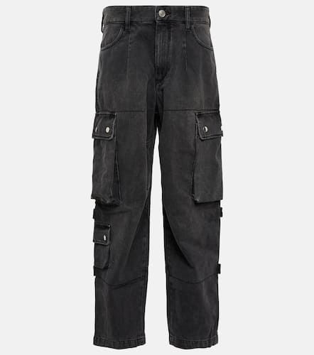 Elore denim cargo pants - Isabel Marant - Modalova