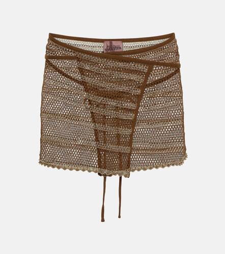 X KNWLS crochet wrap miniskirt - Jean Paul Gaultier - Modalova
