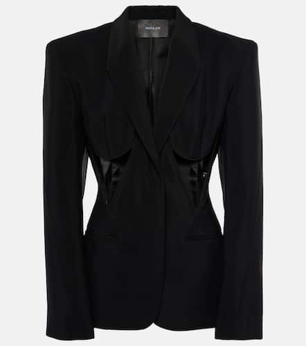 Mugler Cutout blazer - Mugler - Modalova