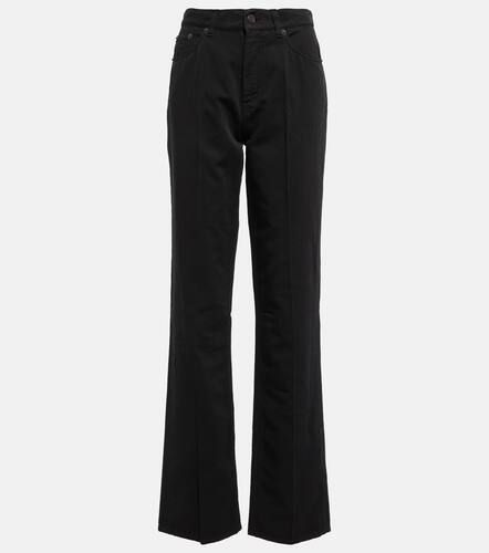 Carlon mid-rise cotton and linen pants - The Row - Modalova