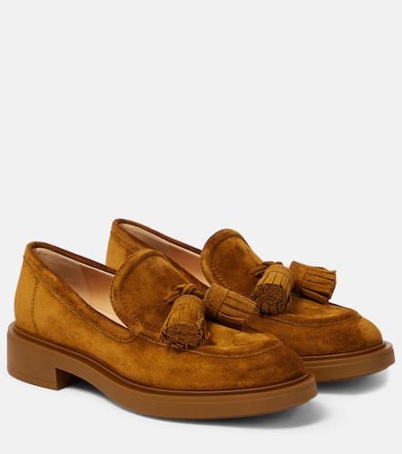 Gianvito Rossi Suede loafers - Gianvito Rossi - Modalova