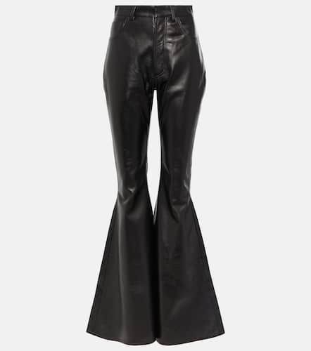 AlaÃ¯a Flared leather pants - Alaia - Modalova