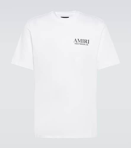 Camiseta de jersey de algodón con logo - Amiri - Modalova