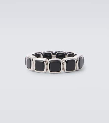 Cushion sterling ring with onyx - Tom Wood - Modalova