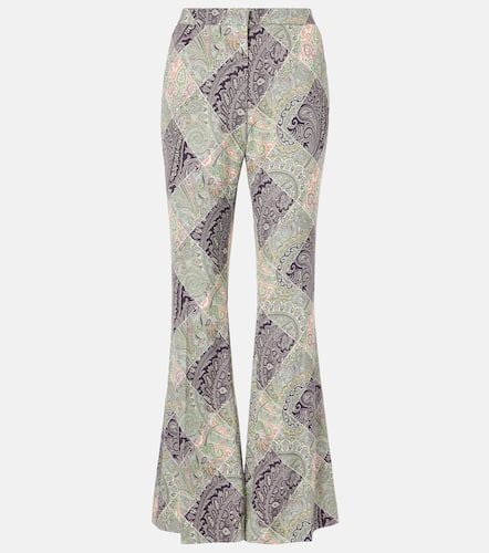 Etro Paisley high-rise flared pants - Etro - Modalova