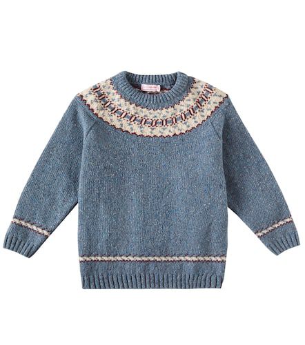 Goyo Fair Isle wool-blend sweater - La Coqueta - Modalova