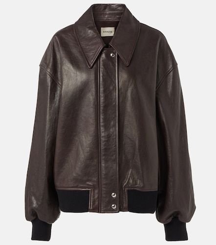 Khaite Shelman leather blouson - Khaite - Modalova