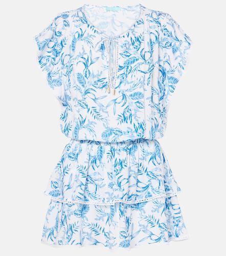 Keri printed ruffled minidress - Melissa Odabash - Modalova