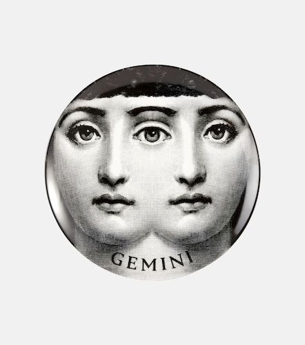 Piatto da parete Tema E Variazioni N.350 Gemini - Fornasetti - Modalova